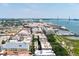 Expansive aerial view showcasing the city, harbor, and bridge in the distance at 32 Prioleau St # J, Charleston, SC 29401