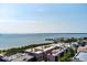 Relaxing water view overlooking the bay and distant harbor from an elevated perspective at 32 Prioleau St # J, Charleston, SC 29401