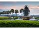 The Pineapple Fountain at Waterfront Park in Charleston, SC with palm trees in the background at 32 Prioleau St # J, Charleston, SC 29401