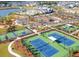 A sprawling community featuring a pool, clubhouse, tennis courts and basketball court at 444 Parish Farms Dr, Summerville, SC 29486