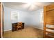 Light filled bedroom with carpet, neutral paint, desk, chair, and bunkbeds provides a flexible space at 4715 Highway 165, Meggett, SC 29449