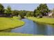 Scenic community water view with lush green banks along the waterway at 5008 Northfield Ct, Charleston, SC 29414