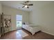 Bedroom featuring hardwood floors, a twin bed, and natural light at 5011 W Liberty Meadows Dr, Summerville, SC 29485