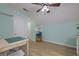 Bright studio featuring a vaulted ceiling, neutral walls, and laminate wood floors at 5011 W Liberty Meadows Dr, Summerville, SC 29485