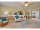 Cozy living room with comfortable seating and coastal decor at 507 Cropfield Dr, Summerville, SC 29485
