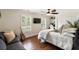Bedroom with a cozy sofa and large windows to bring in natural light at 509 Klein St, Mount Pleasant, SC 29464