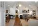Bright living room with high ceilings, stylish decor, and an open layout, perfect for relaxing and entertaining at 509 Klein St, Mount Pleasant, SC 29464