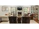 Inviting living room with fireplace, built-in shelves, and comfortable seating creates a warm atmosphere at 509 Klein St, Mount Pleasant, SC 29464