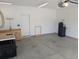 Spacious two-car garage with workbench, and ample room for storage and projects at 558 Pendleton Dr, Moncks Corner, SC 29461