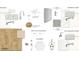 Selection of interior design features including kitchen counters, flooring, bathroom accessories, and lighting at 725 Maynard Ln, Summerville, SC 29486