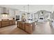 Spacious kitchen boasts a center island and seamless flow to living and dining spaces at 772 Maynard Ln, Summerville, SC 29486