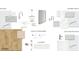 Selection of home materials including countertops, bathroom accessories, kitchen island pendant, and hardwood flooring at 778 Maynard Ln, Summerville, SC 29486