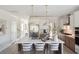 Open-concept kitchen with stainless steel appliances, a center island and pendant lights at 786 Maynard Ln, Summerville, SC 29486