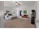 Large main bedroom with high ceilings, carpet, plenty of room and natural light at 8328 Berringer Bluff, North Charleston, SC 29418