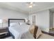 Bedroom featuring a plush bed, neutral decor and ensuite bathroom at 1 King # 702, Charleston, SC 29401