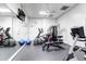 Well-equipped gym featuring modern exercise machines, mirrored walls, and plenty of space for a great workout at 1 King # 702, Charleston, SC 29401