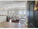 Bright living area features hardwood floors, recessed lighting, and views at 1 King # 702, Charleston, SC 29401