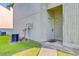 Exterior of building with front door and AC unit in the lawn at 1001 Waterwood Dr, Goose Creek, SC 29445