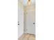 The front door opens to a hallway with a light fixture at 1001 Waterwood Dr, Goose Creek, SC 29445