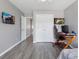 Bedroom boasts gray flooring, a spacious closet, and a dedicated gaming area at 106 Maypop Dr, Goose Creek, SC 29445