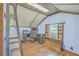 Cozy home office with hardwood floors, built-in shelves, and desk space at 110 Clubhouse Rd, Summerville, SC 29483