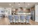 Charming kitchen featuring stainless steel appliances, granite countertops, and stylish pendant lighting at 1115 Old Field Dr, Summerville, SC 29483