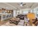 Inviting open-concept living room and kitchen with modern finishes and comfortable seating at 1115 Old Field Dr, Summerville, SC 29483
