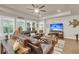 Bright and airy living room featuring cozy seating, modern decor, and ample natural light at 1115 Old Field Dr, Summerville, SC 29483