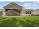 A screened porch is adjoined to the bright, well maintained backyard of this home at 1136 Kane Blue, Summerville, SC 29485