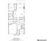 Detailed floor plan showing the room measurements of this spacious home at 1136 Kane Blue, Summerville, SC 29485