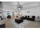 Open-concept living area with fireplace, dining, and living areas offering seamless flow and natural light at 1136 Kane Blue, Summerville, SC 29485