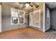 Covered porch with views through the windows at 114 Marshside Dr, Summerville, SC 29485