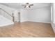 Spacious living room featuring hardwood floors and ample natural light at 1150 Oak Bluff Ave, Charleston, SC 29492