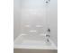Pristine white shower stall equipped with sleek fixtures and built-in shelving at 1150 Oak Bluff Ave, Charleston, SC 29492