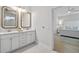 En Suite bathroom with double vanity at 116 Cartright St, Daniel Island, SC 29492