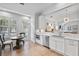 Eat-in kitchen with breakfast table and stainless appliances at 116 Cartright St, Daniel Island, SC 29492
