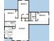 Second floor plan displaying bedroom layouts, retreat, attic access, and bathroom locations for easy reference at 1183 Reserve Ln, Awendaw, SC 29429