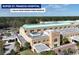 Aerial view of Roper St. Francis Hospital and surrounding parking area at 1183 Reserve Ln, Awendaw, SC 29429