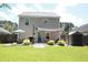 Spacious backyard featuring a patio, hammock, and ample green space for outdoor enjoyment at 122 Avalon Rd, Summerville, SC 29483
