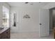 Empty bedroom featuring gray carpet and a mountain themed wall decoration at 1514 Stanwick Dr, Johns Island, SC 29455