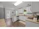 Well-lit kitchen with granite countertops, stainless steel appliances, and hardwood floors at 1514 Stanwick Dr, Johns Island, SC 29455