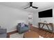 Comfortable living room featuring stylish seating and sleek hardwood floors at 1990 Butternut St, Charleston, SC 29414