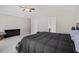 Bright bedroom with a ceiling fan, neutral walls, and natural light at 207 Breckingridge Dr, Ladson, SC 29456