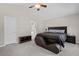 Bedroom featuring neutral walls, large bed, a ceiling fan, and natural light at 207 Breckingridge Dr, Ladson, SC 29456