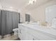Bright bathroom featuring double sinks and a shower-tub combo at 291 Lucca Dr, Summerville, SC 29486