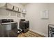 Functional laundry room with modern washer and dryer at 291 Lucca Dr, Summerville, SC 29486