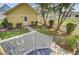 Backyard with a pathway and privacy fence at 312 Germander Ave, Summerville, SC 29483