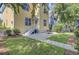 Large patio with stairs leading to second story at 312 Germander Ave, Summerville, SC 29483