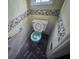 Small bathroom with toilet and grab bar at 321 Fairington Dr, Summerville, SC 29485