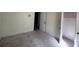 Bedroom with closet, painted walls and bare concrete floor at 321 Fairington Dr, Summerville, SC 29485